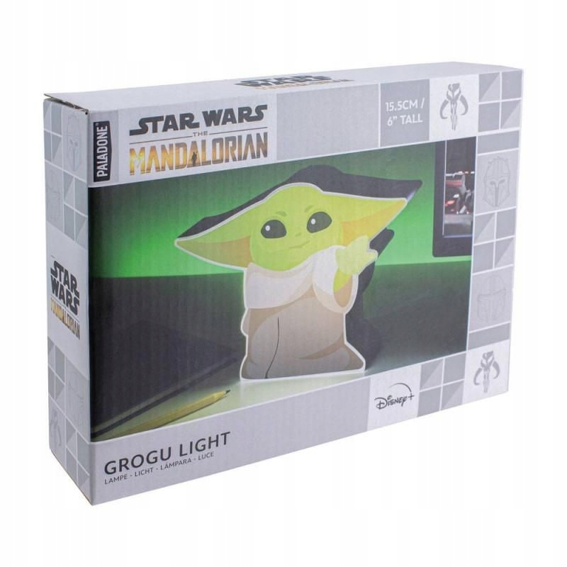 STAR WARS MANDALORIAN GROGU LAMPKA BOX LIGHT Wysokość produktu 15.5 cm