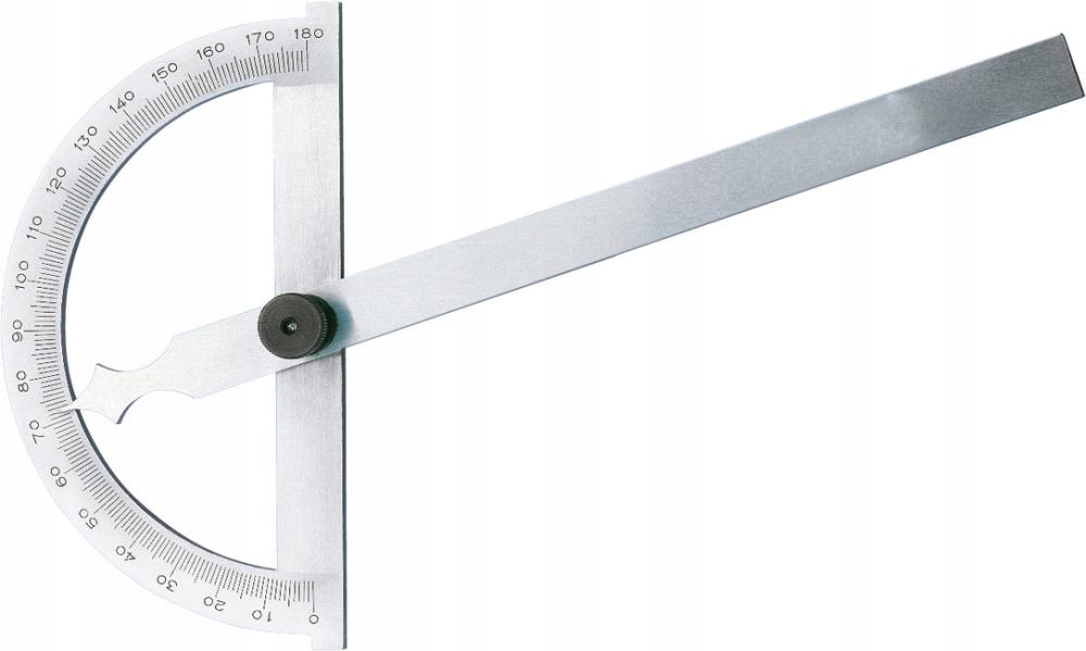 Транспортир с установочным винтом 120/150 мм формат