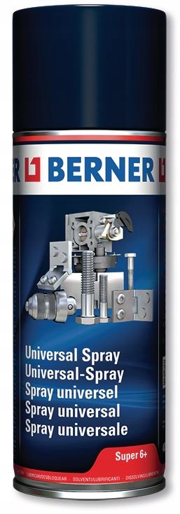 

Berner 6+ Spray Uniwersalny Odrdzewiacz Smar