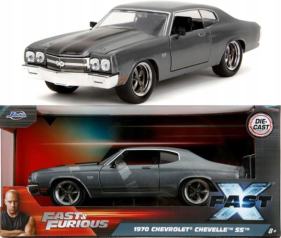 Chevrolet Chevelle Ss 1970 Fast X 2023 Dominic Toretto Jada 1:24