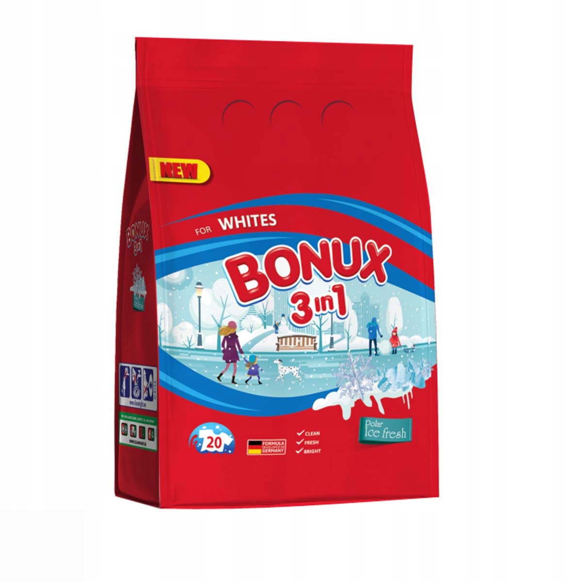 

Bonux 3W1 Ice Fresh Proszek Do Prania 2KG
