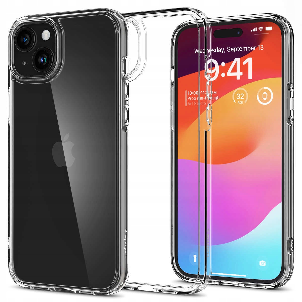 Zadní Kryt Spigen pro Apple iPhone 15 Plus bezbarvý