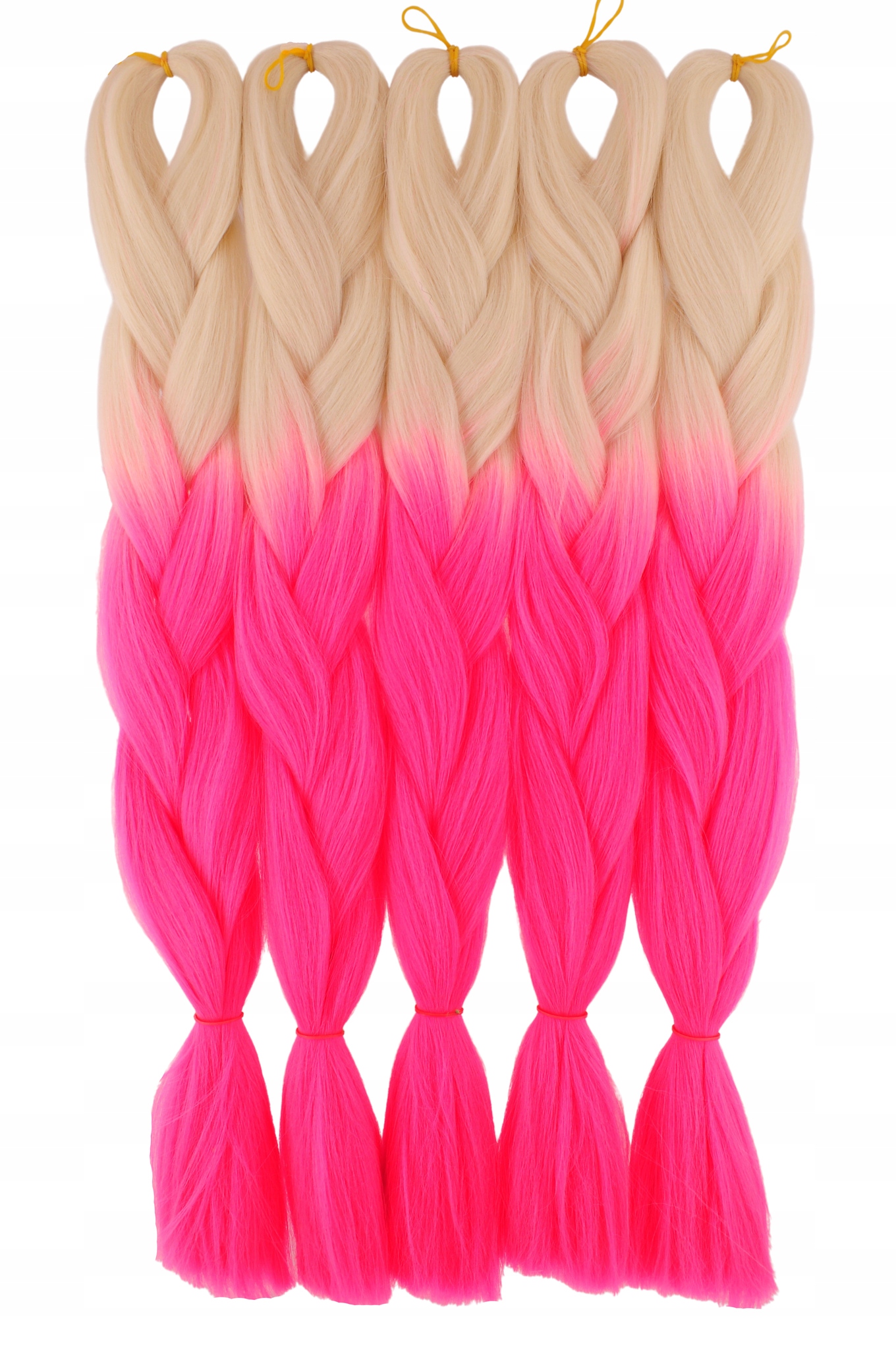 WŁOSY SYNTETYCZNE PROSTE KOLOROWE WARKOCZE 2K.002 Marka Smart Colours