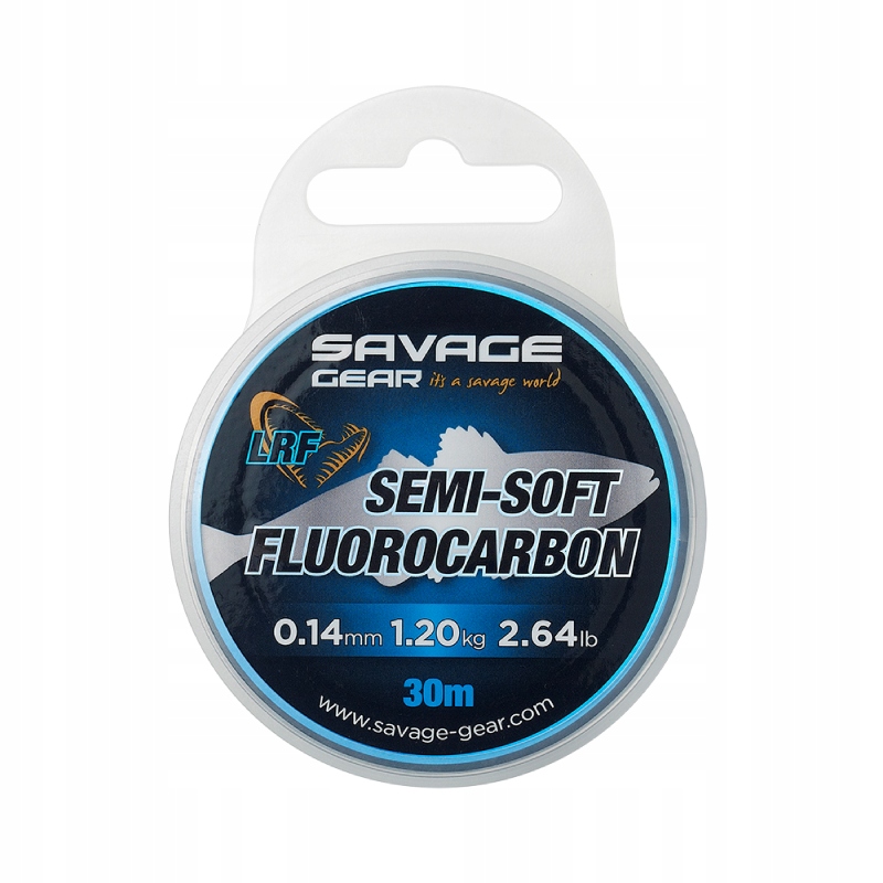 Savage Gear Semi-soft Fluorocarbon Seabass 30M 0.2