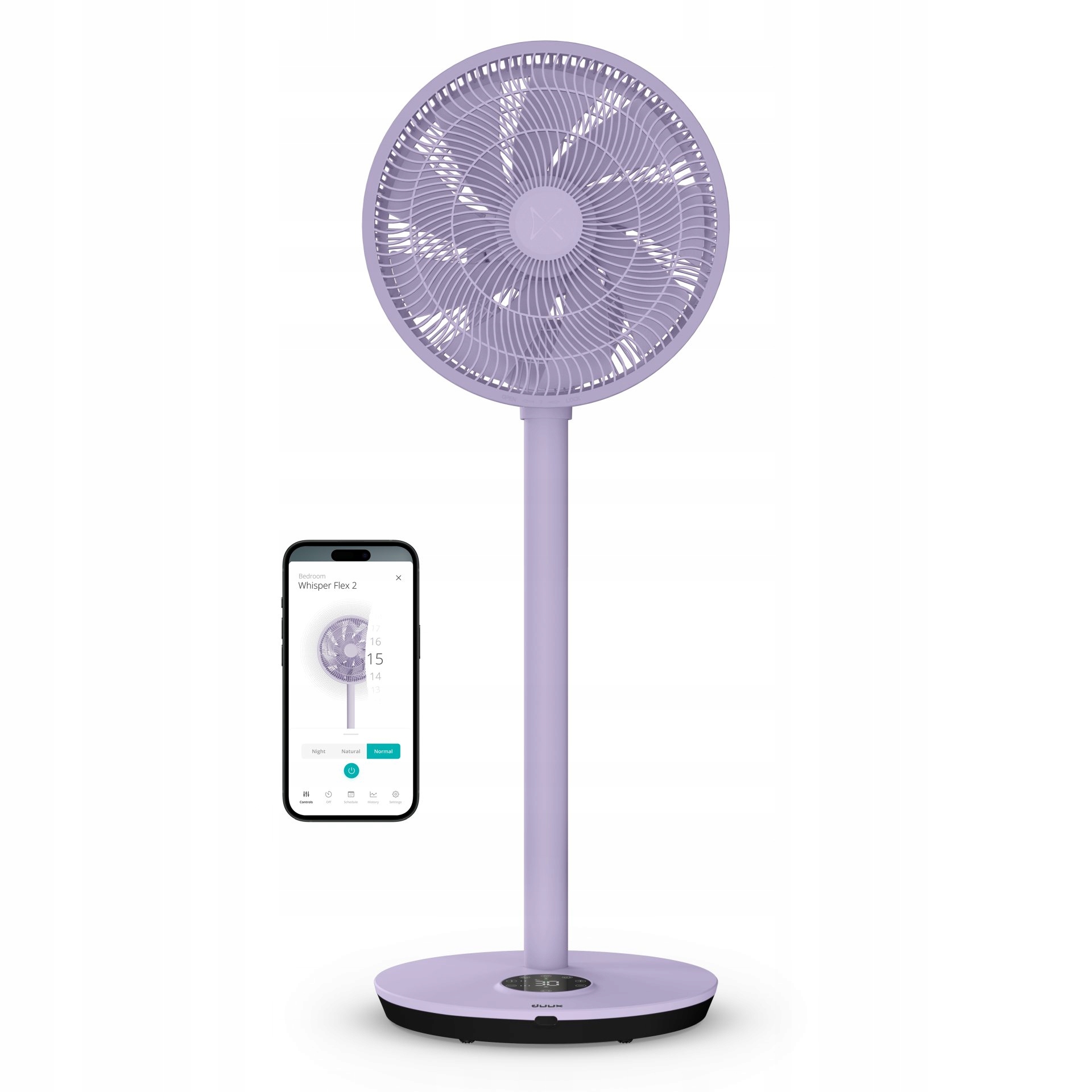 Duux DXCF101 Whisper Flex 2 Smart Ventilátor, levander