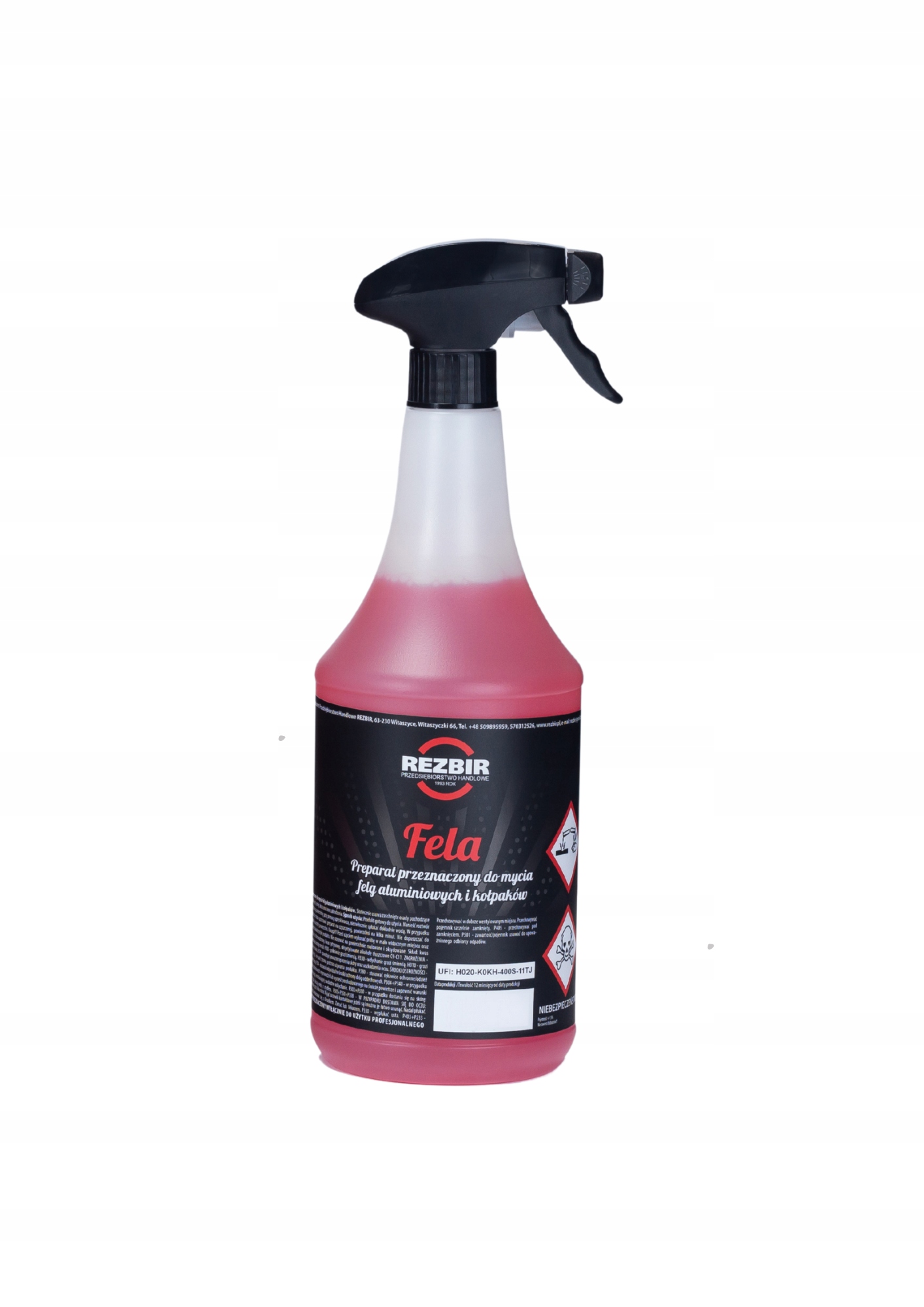 Rezbir Fela Gotowy produkt do mycia felg 1L