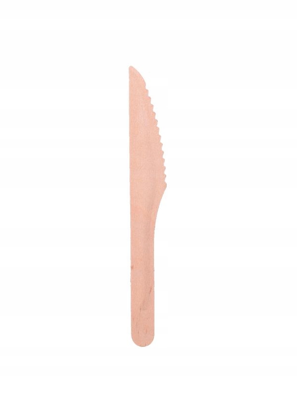 

Noże drewniane jednorazowe 16,5 cm 100 szt.