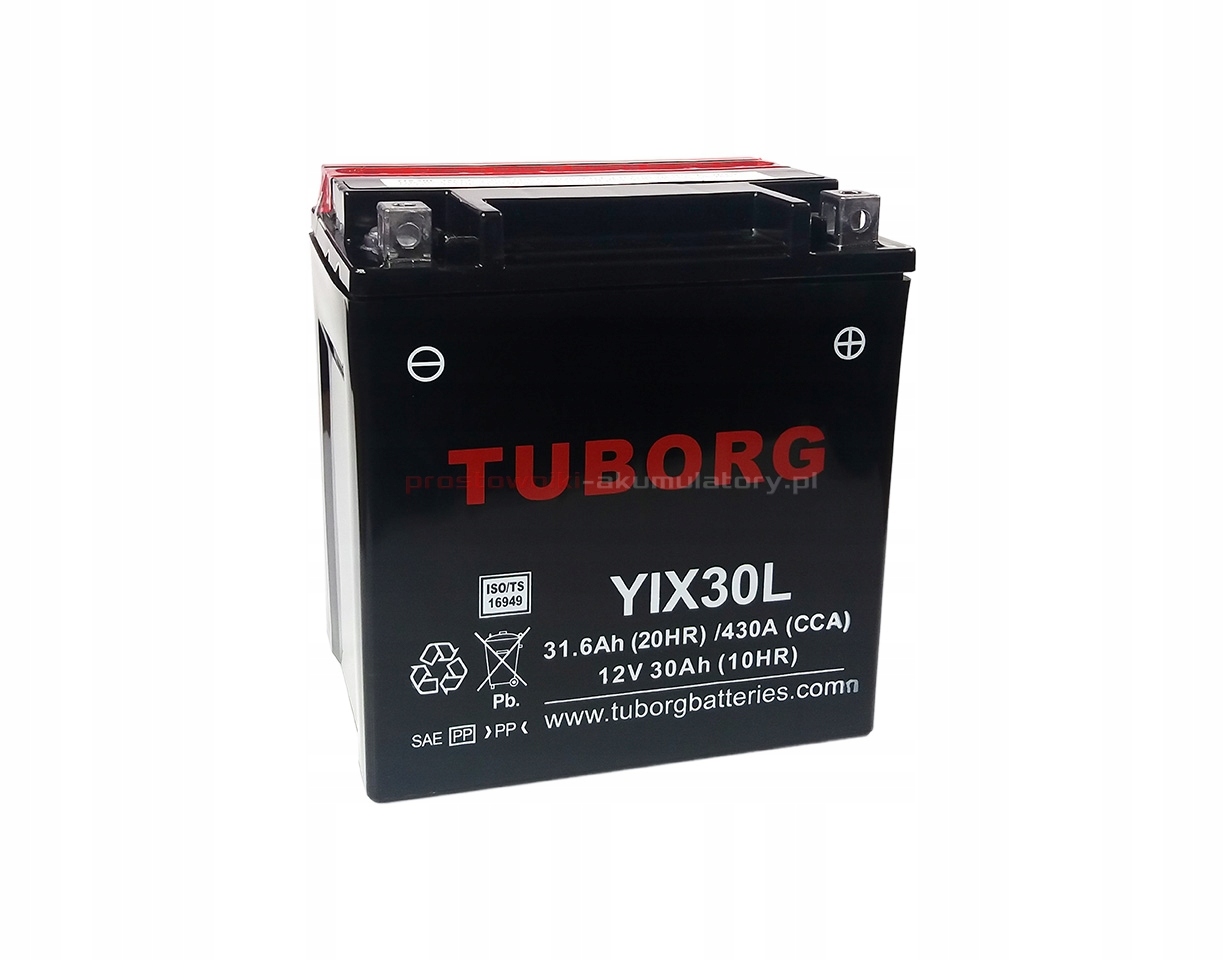 

Akumulator YIX30L 30Ah 400A Agm Harley Electra