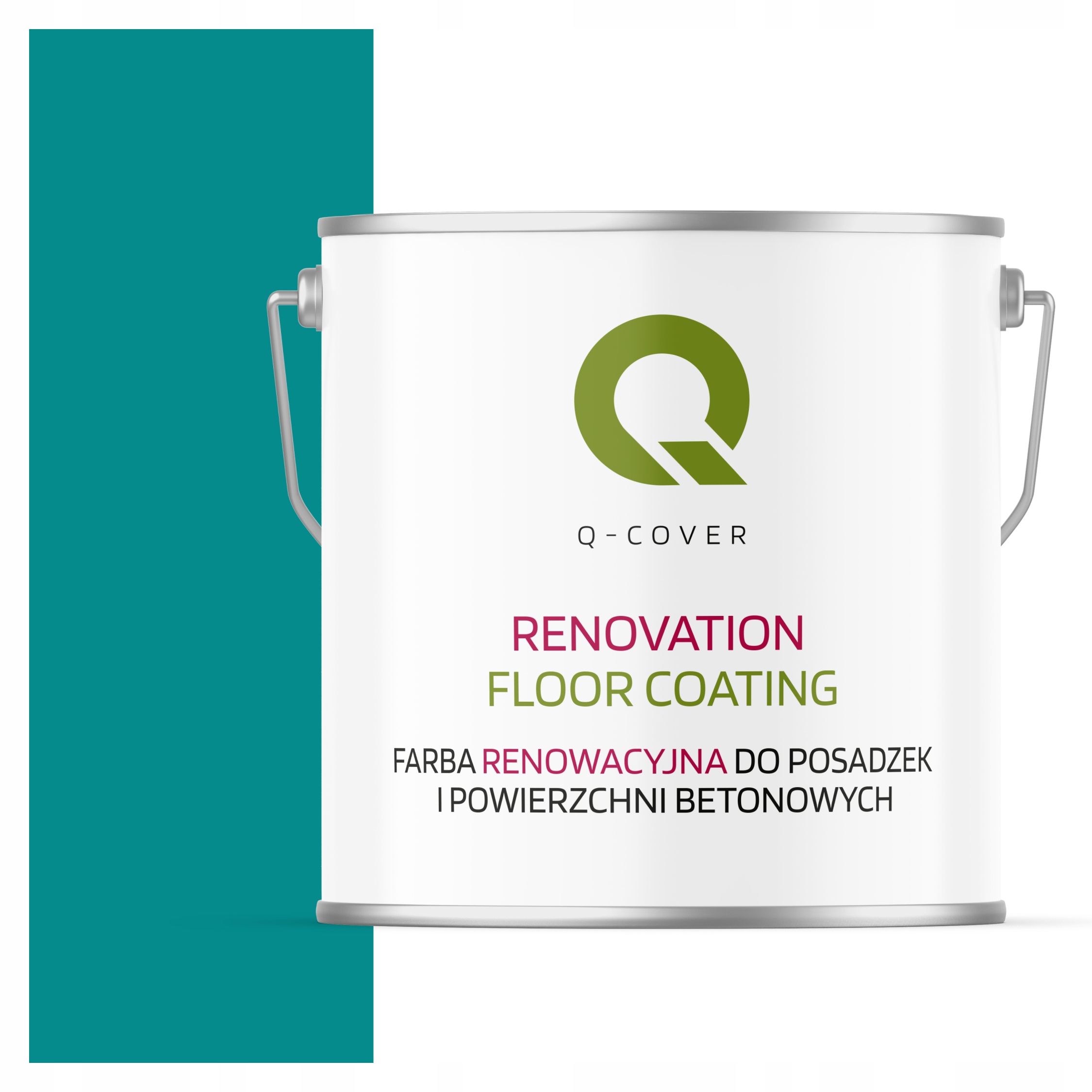 Farba Na Renováciu Betónových Podláh Modrá Tyrkysová Ral 5018 Lesk 5 L