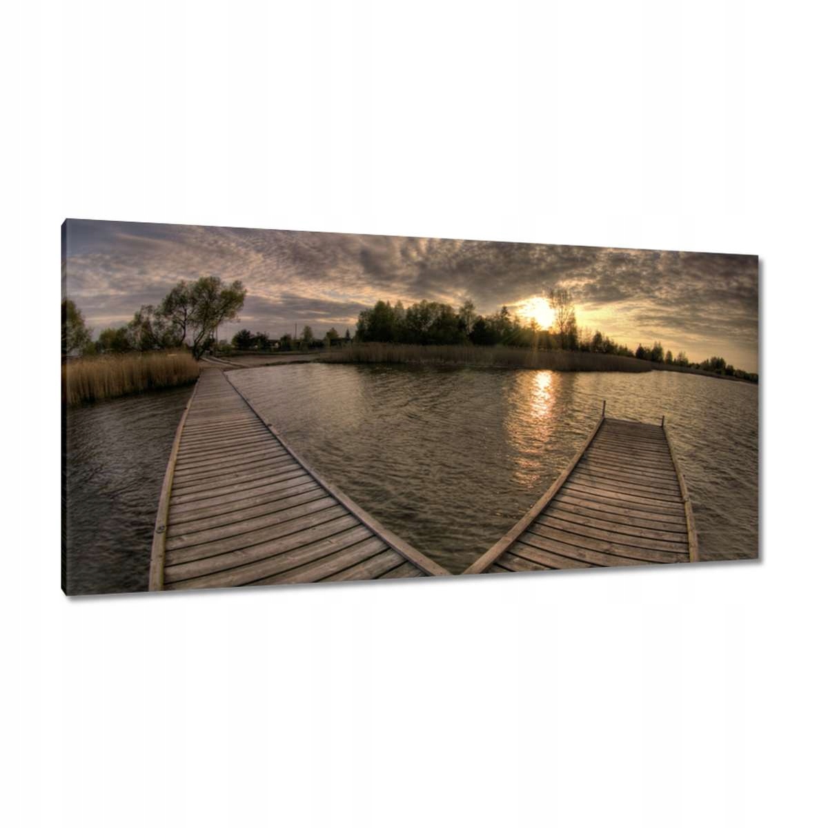 Obrazy 115x55 Most v Dymaczewě