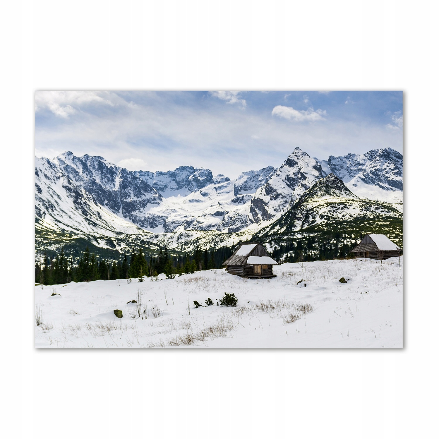 

Foto obraz szkło hartowane Hale Tatry 100x70