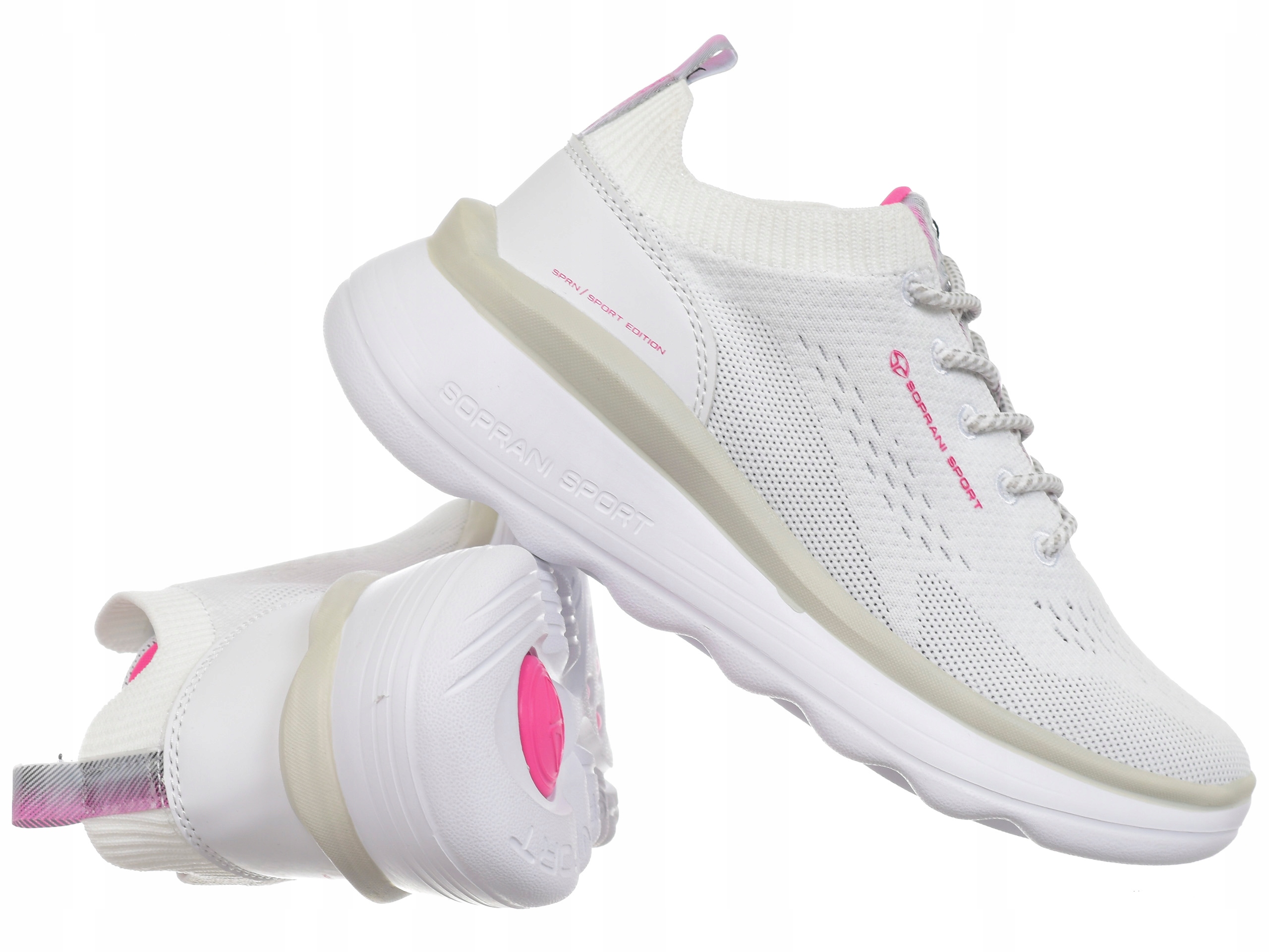 Dámské tenisky Soprani Sport SPW411R09/51 Messina bílé sportovní