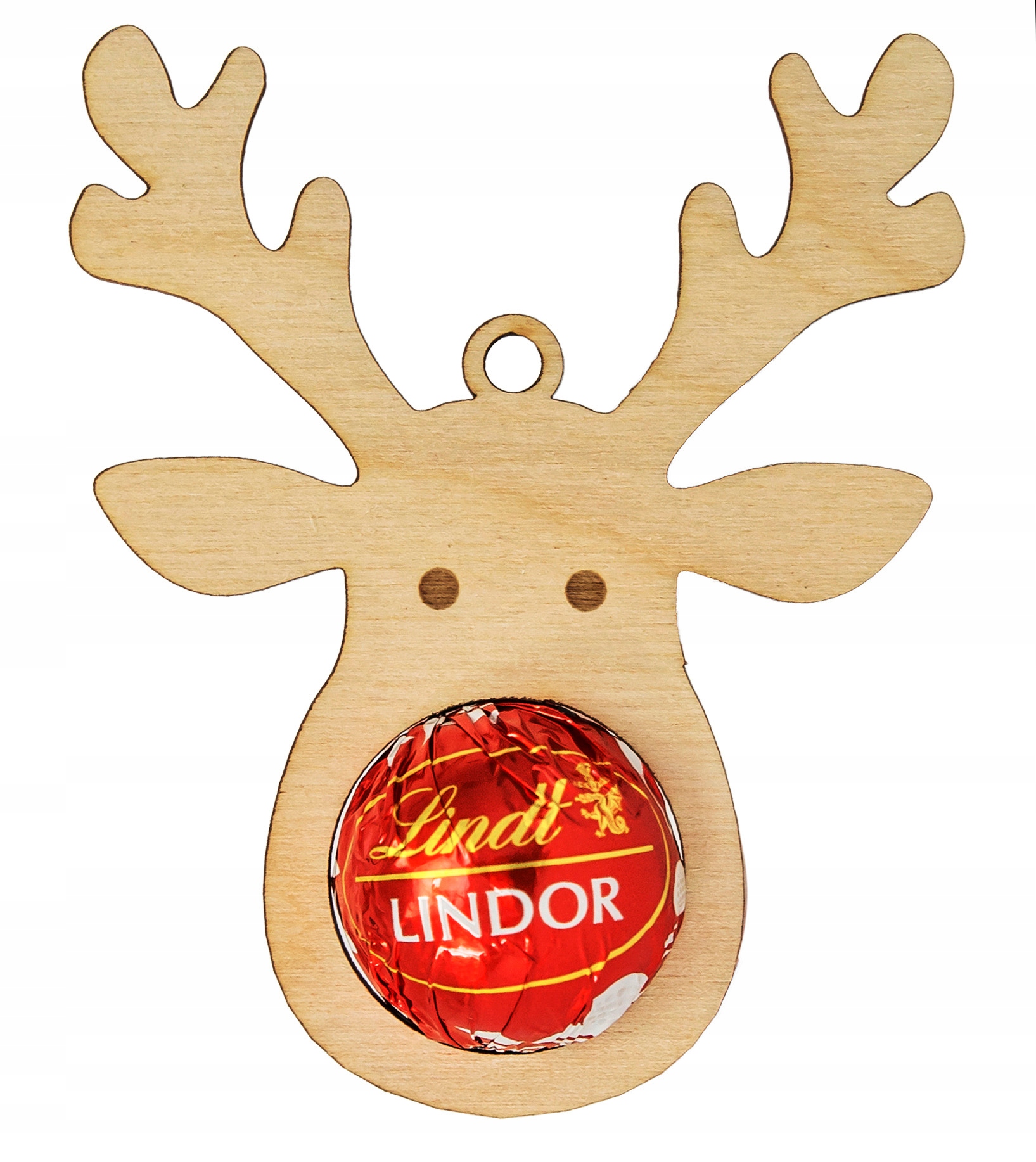 

Bombka Renifer na czekoladkę Lindor