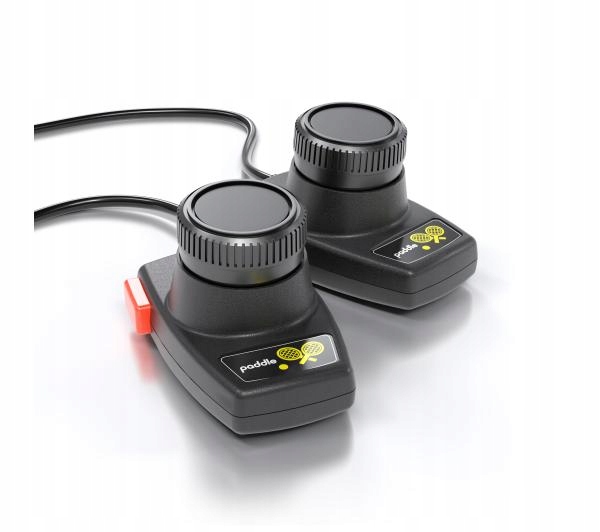 Kontroler łopatkowy przewodowy Atari CX30+ Paddle Pack