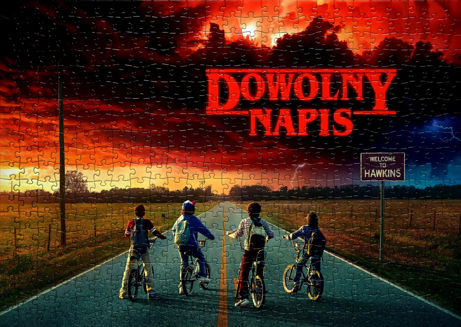 

Puzzle Stranger Things z Twoim Napisem 252 El
