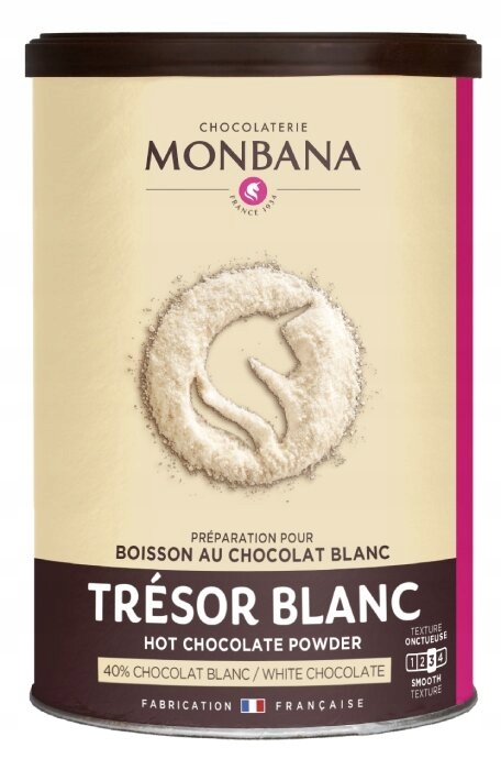 Levně Bílá Čokoláda za tepla Monbana 500 g