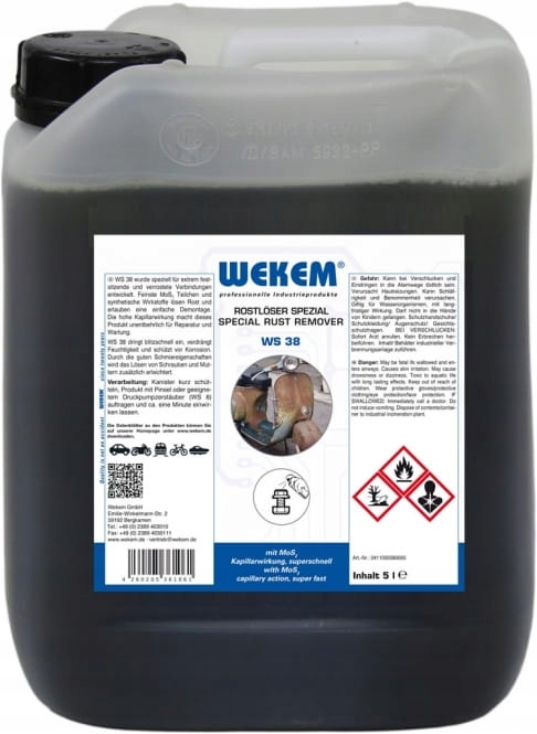 Odrdzewiacz z dodatkiem MoS2 5L