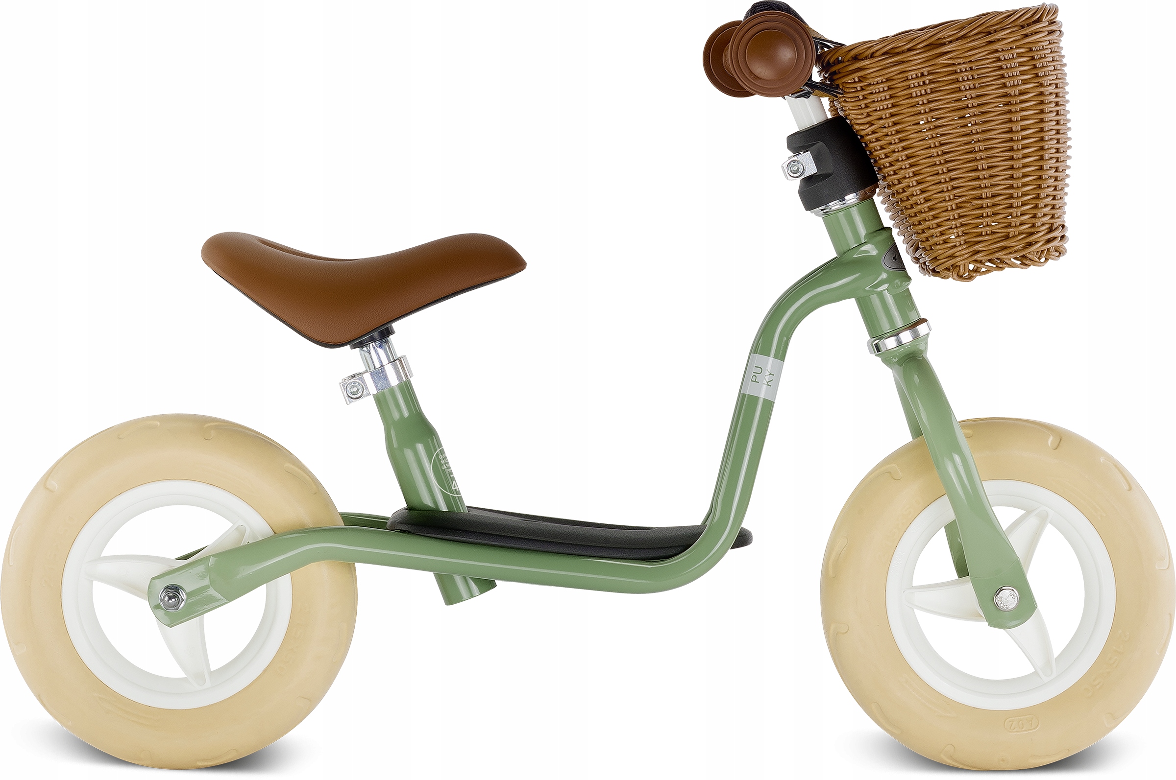 Rowerek biegowy Puky Lr M Classic retro zielony 4093 z koszykiem