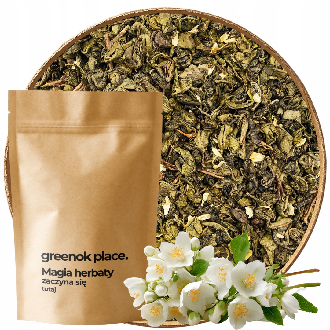 Čaj zelený čaj Big Leaf 1000 g Aromatický jasmín