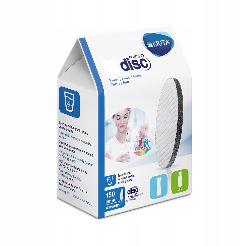 BRITA MicroDisc Filtr do butelek karafek 1 SZTUKA