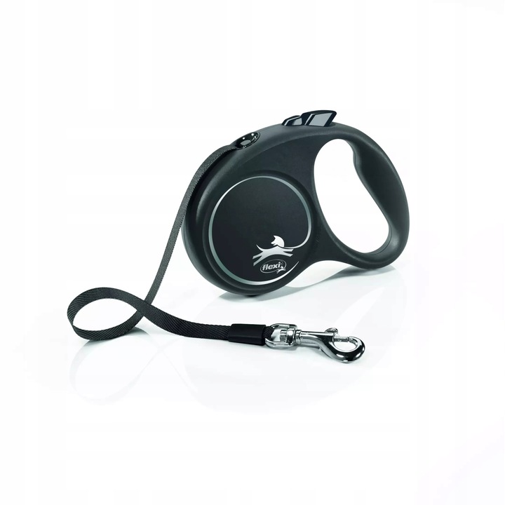 

Flexi Black Design Taśma 5m Czarna Smycz M 25kg