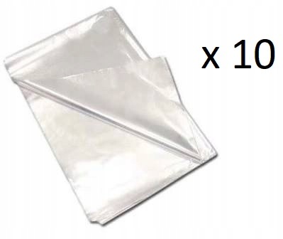 Pelerynki foliowe Eko-Higiena jednorazowe bezbarwne 50 szt. x 10