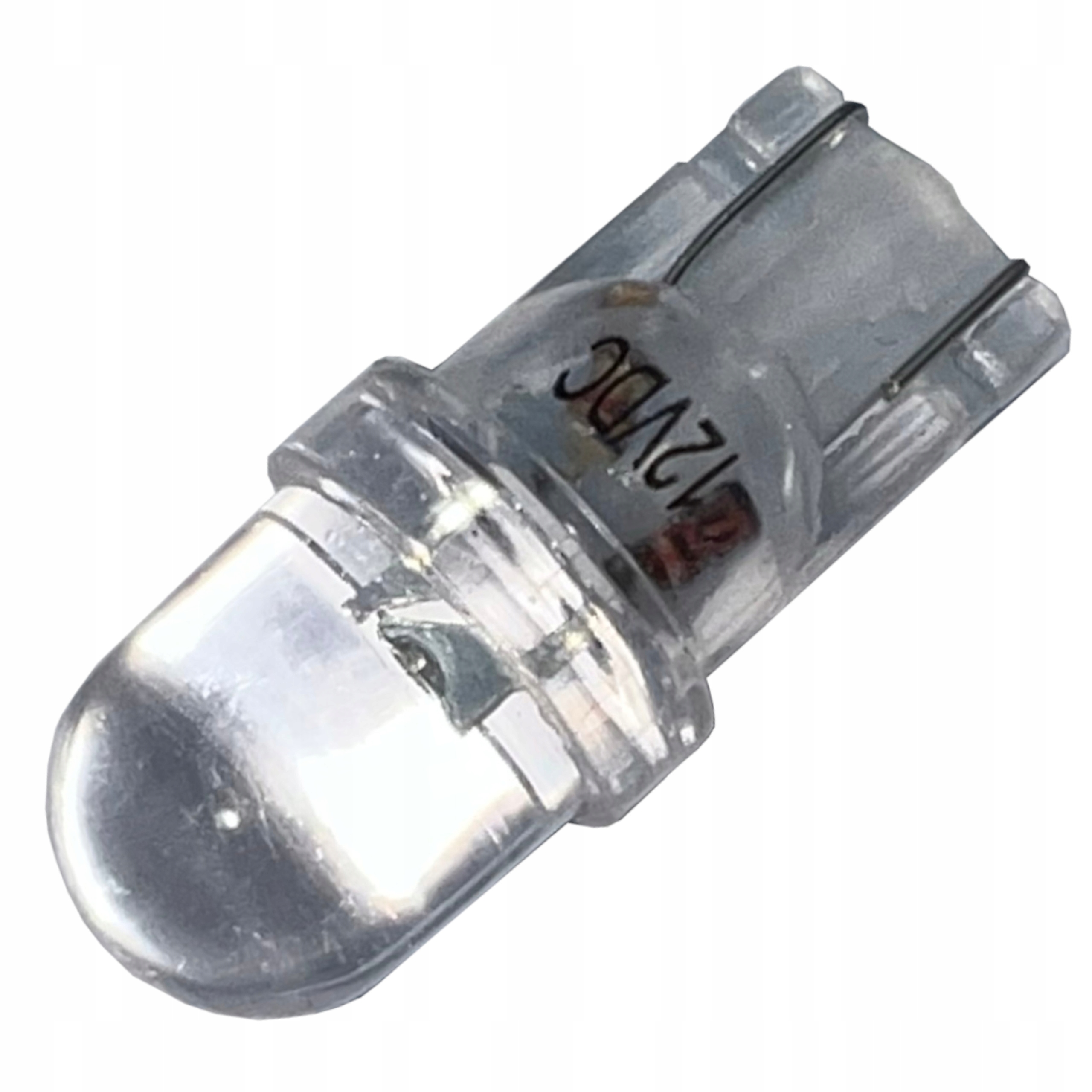 

żarówka Led typ w5w T10 clear w3w biała zimna 12V