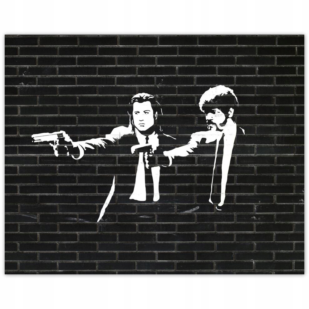

Plakat 50x40 Pulp Fiction Graffitti