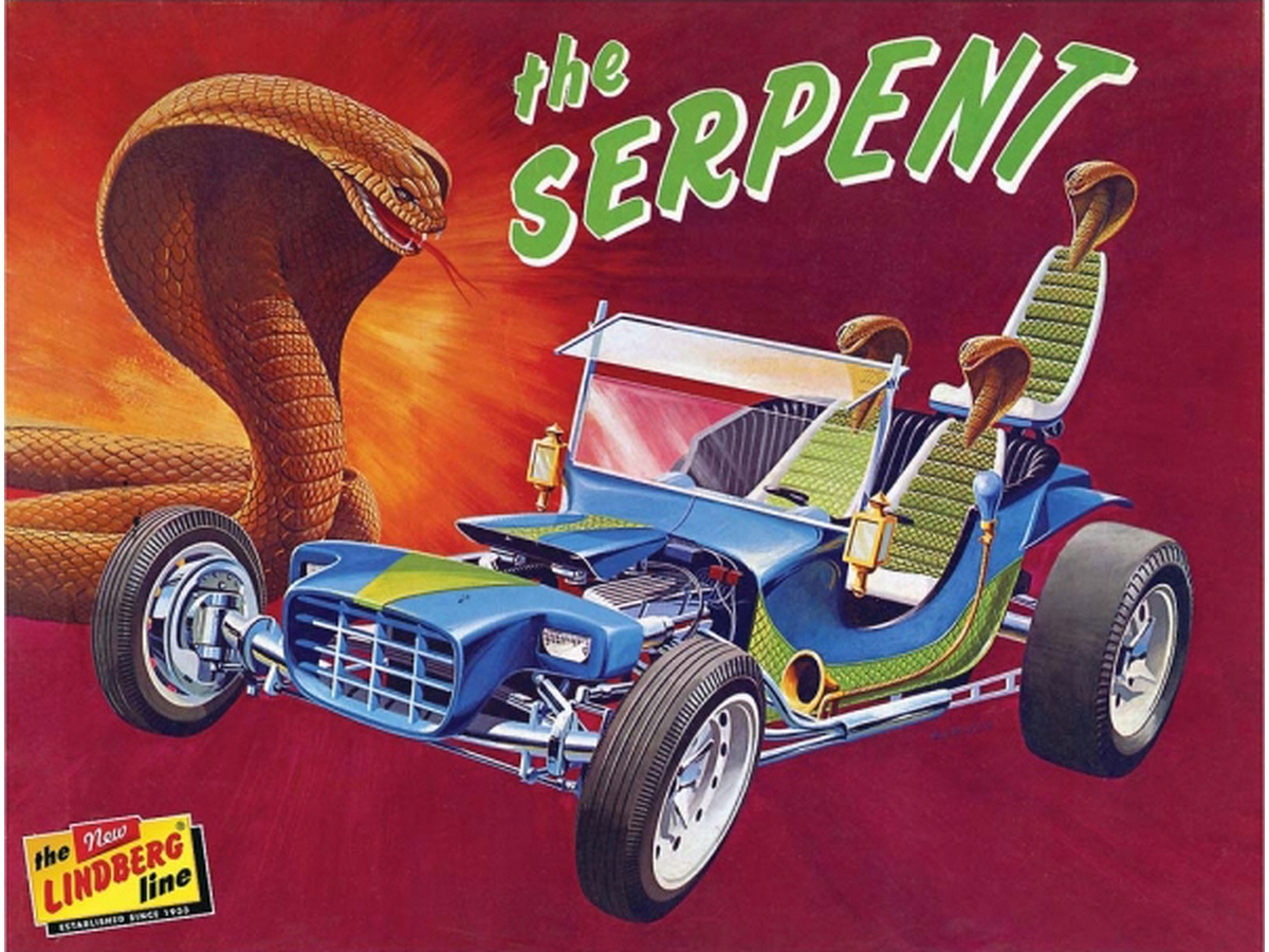 Model plastový Auto Serpent Show Rod 1:16
