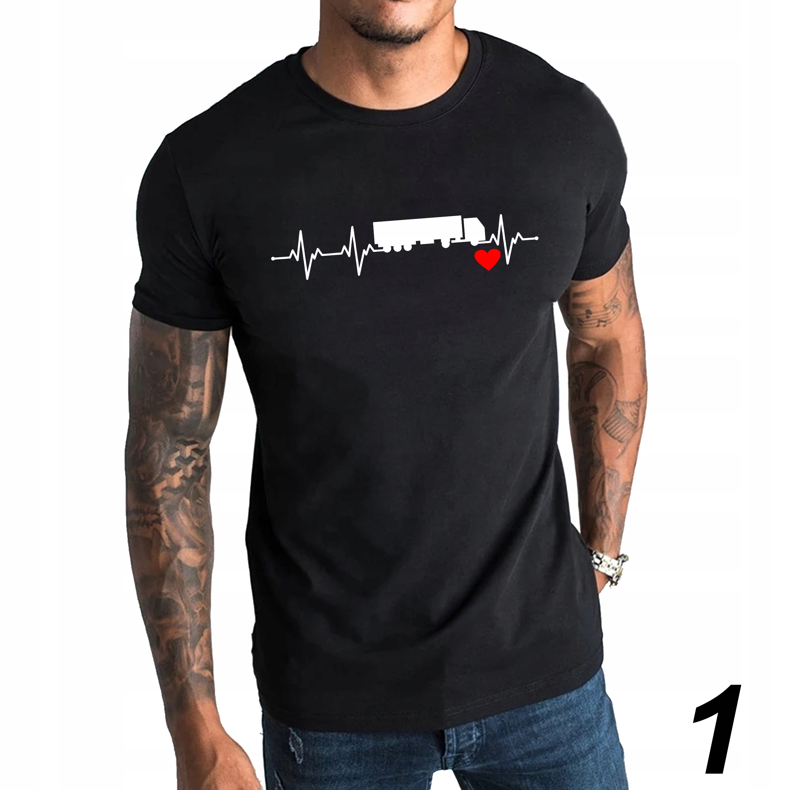 

T shirt koszulka Tir Ciężarówka Auto Fan S