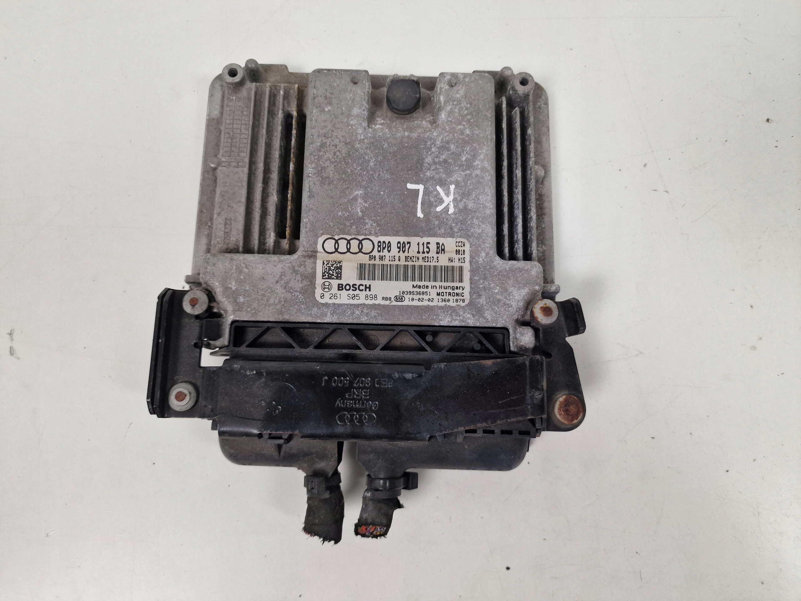 AUDI A3 computer Motore 0261S05898 8P0907115BA