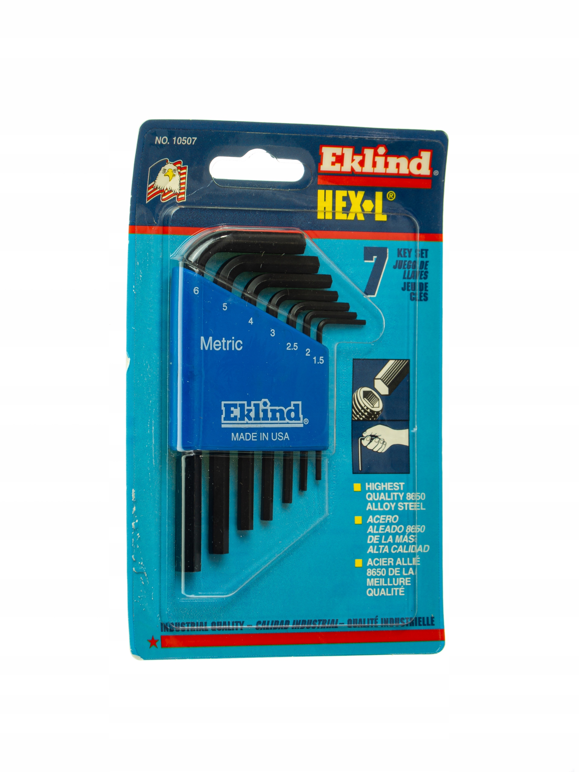 

Eklind zestaw kluczy imbus 7el.