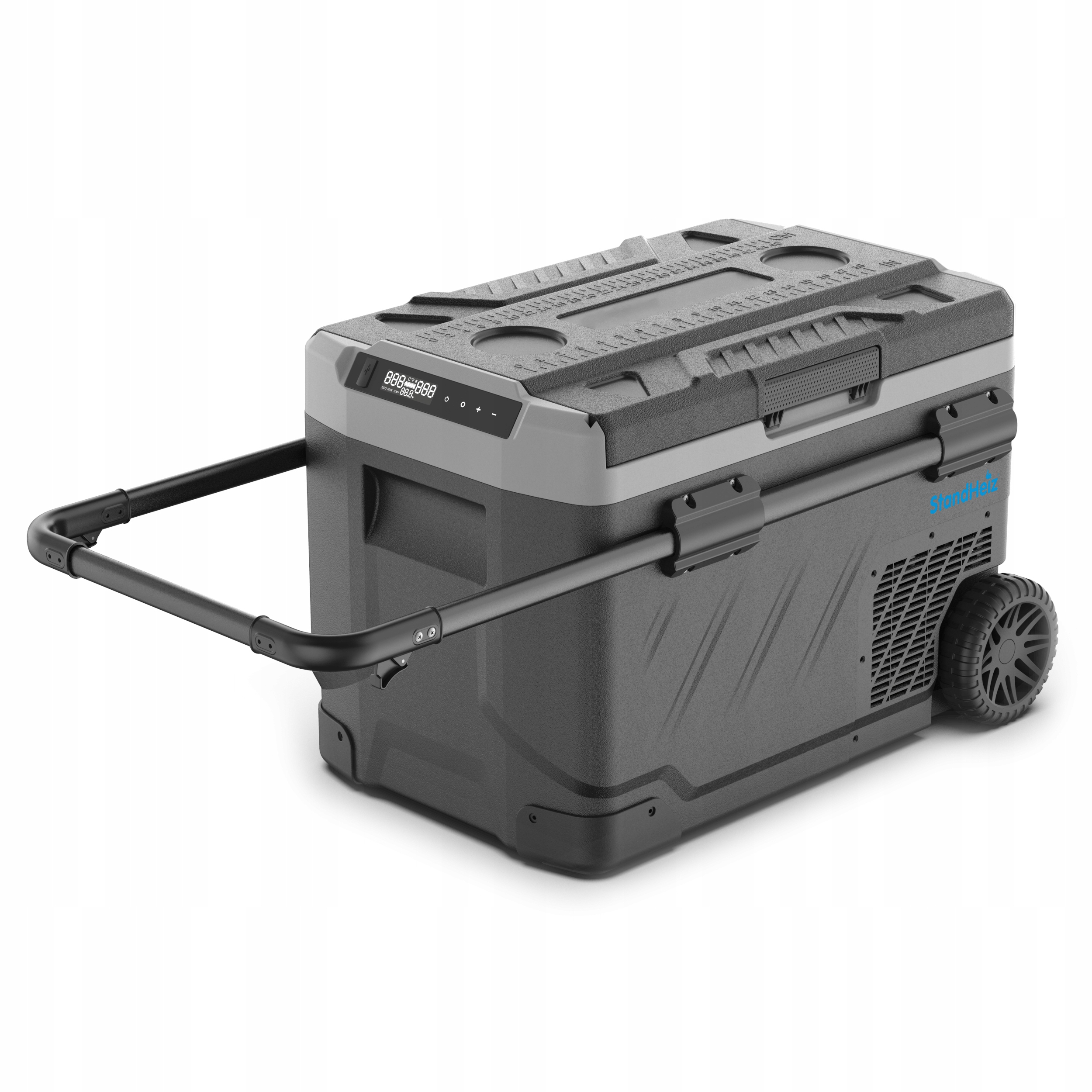 Lodówka Przenośna 41L Kompresorowa Turystyczna 12V 24V 230V Zamrażarka 60W