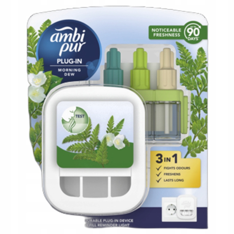 Levně Ambi Pur 3Volution osvěžovač vzduchu, startovací sada, Morning Dew 20 ml