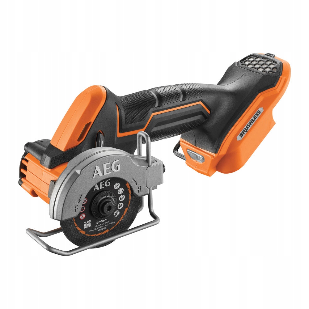 Aku Piła Kątowa 76mm 18V Aeg BMMS18SBL-0 4935472280 Body Akcesoria