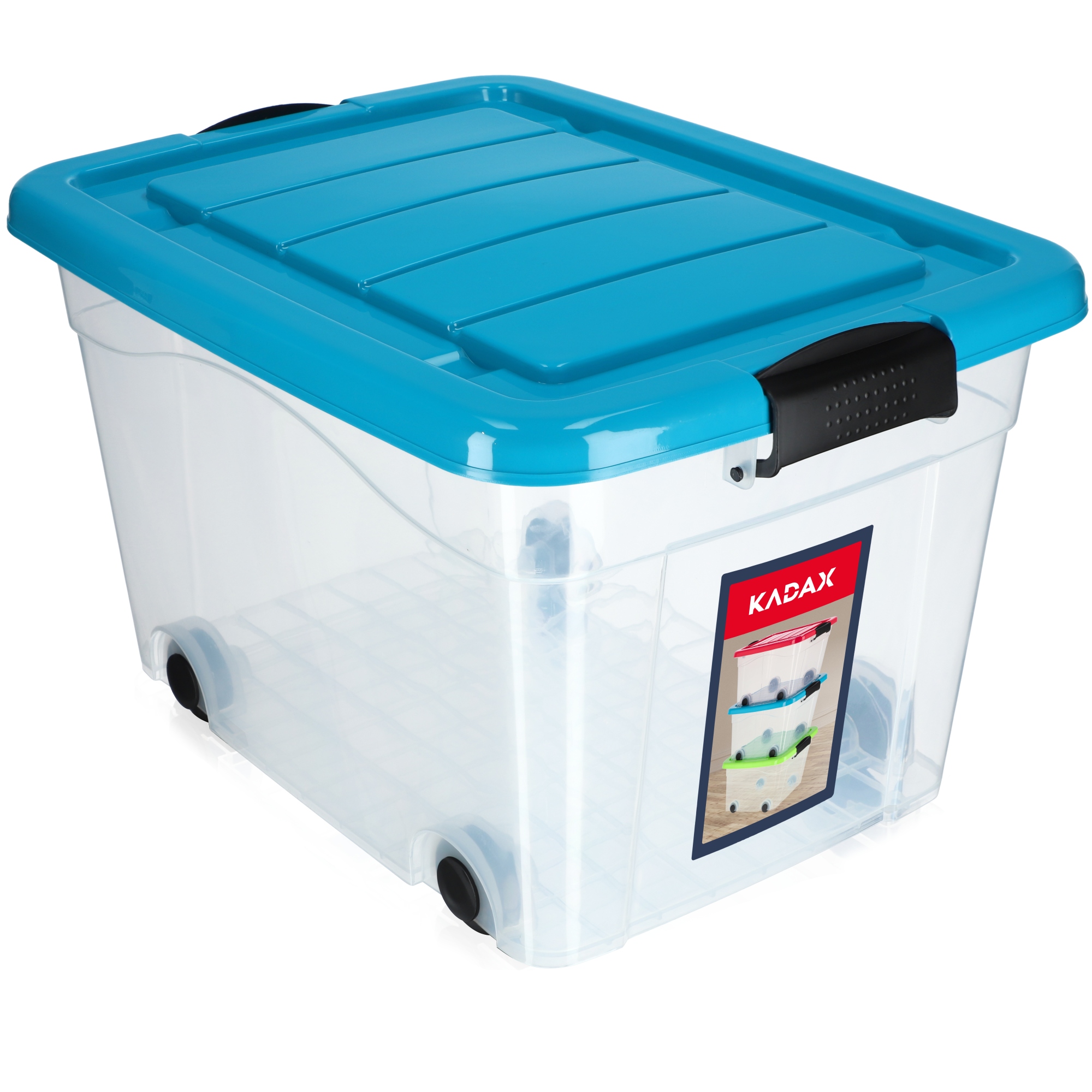 

Pojemnik Organizer Pudełko Zabawki Na Kółkach 40L