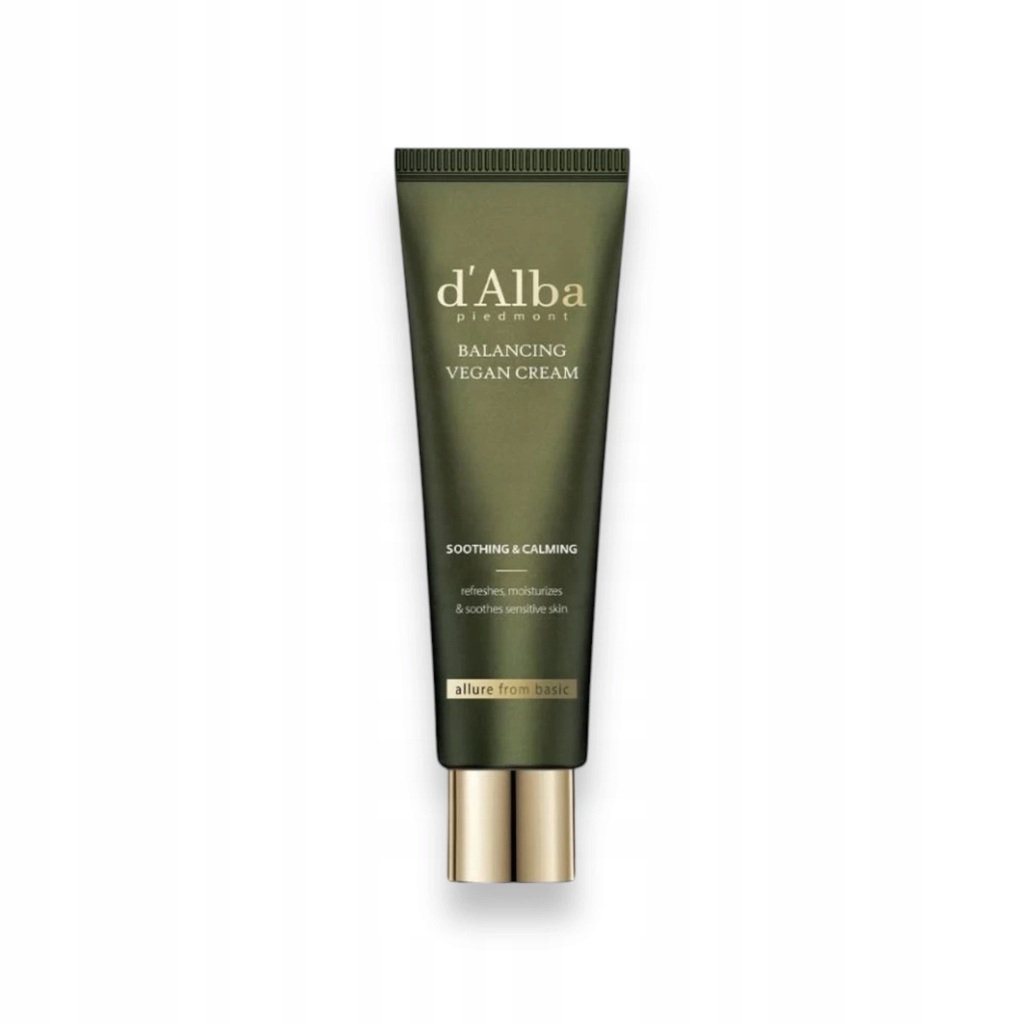 d'Alba Mild Skin Balancing Vegan Cream Hydratační a zklidňující krém