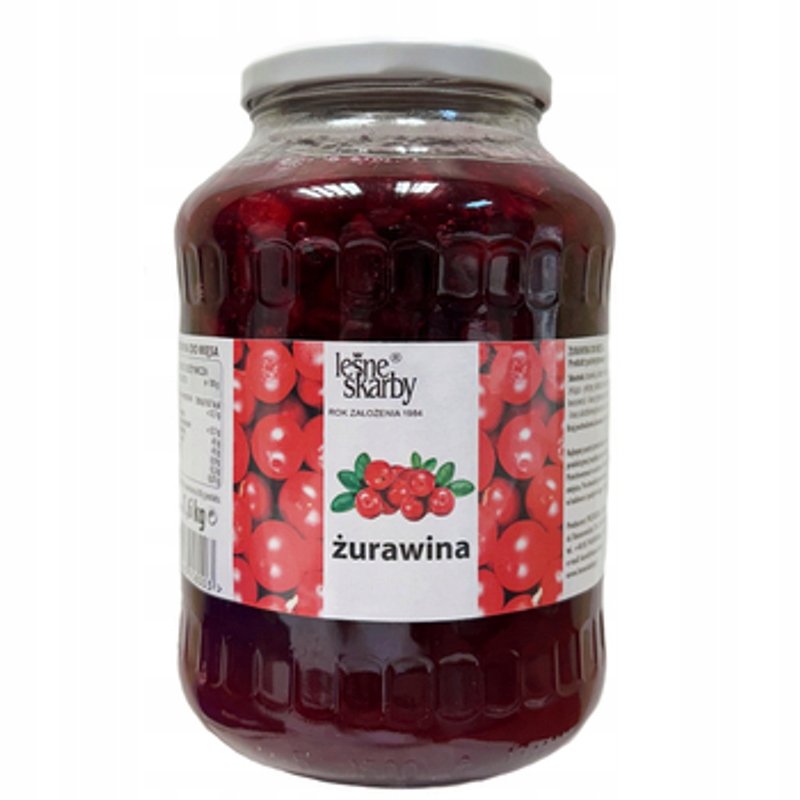 Levně Leśne skarby brusinky na maso 1600 g