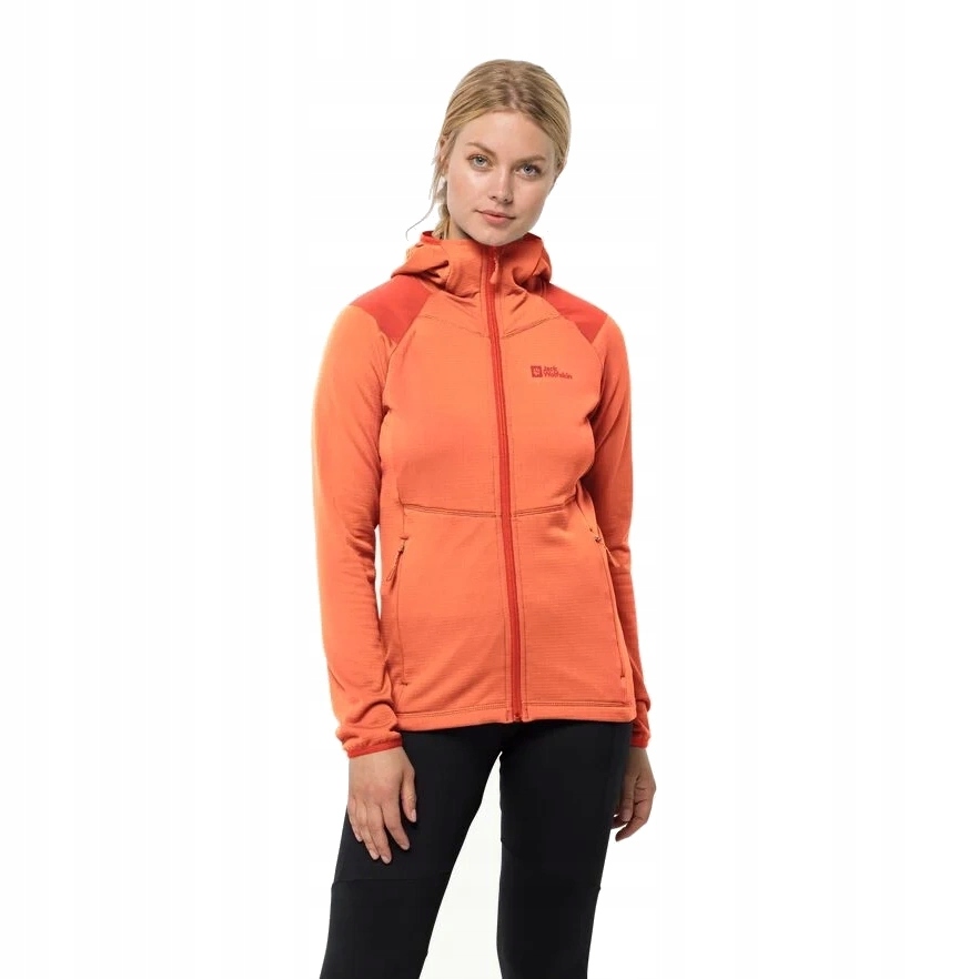 Polar Jack Wolfskin pomarańczowy r. M