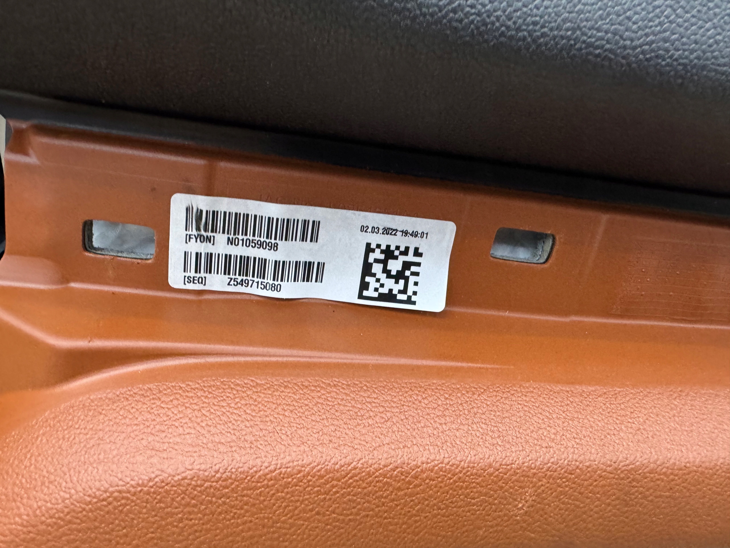 MINI F60 Countryman dashboard console EUROPA ORGINAL