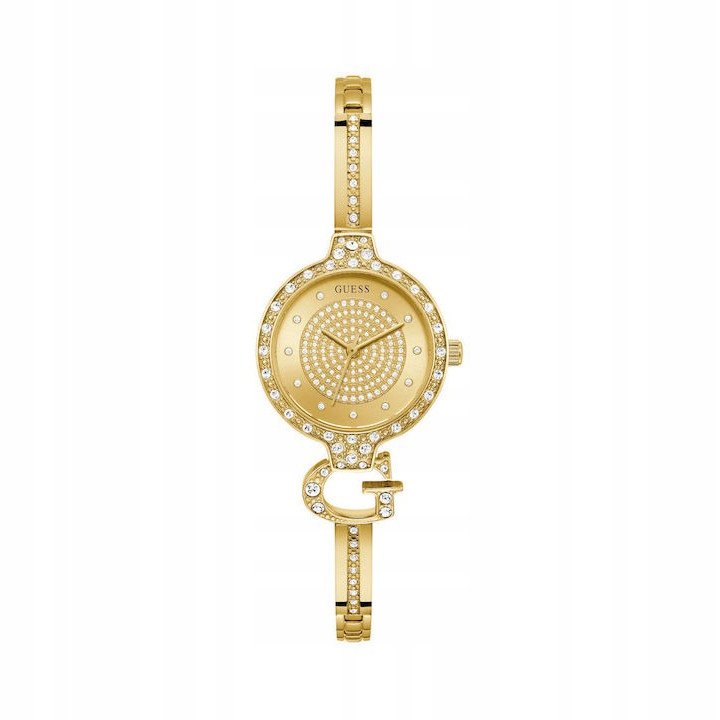 Dámské hodinky Guess GW0929L2 Zirkony zlaté