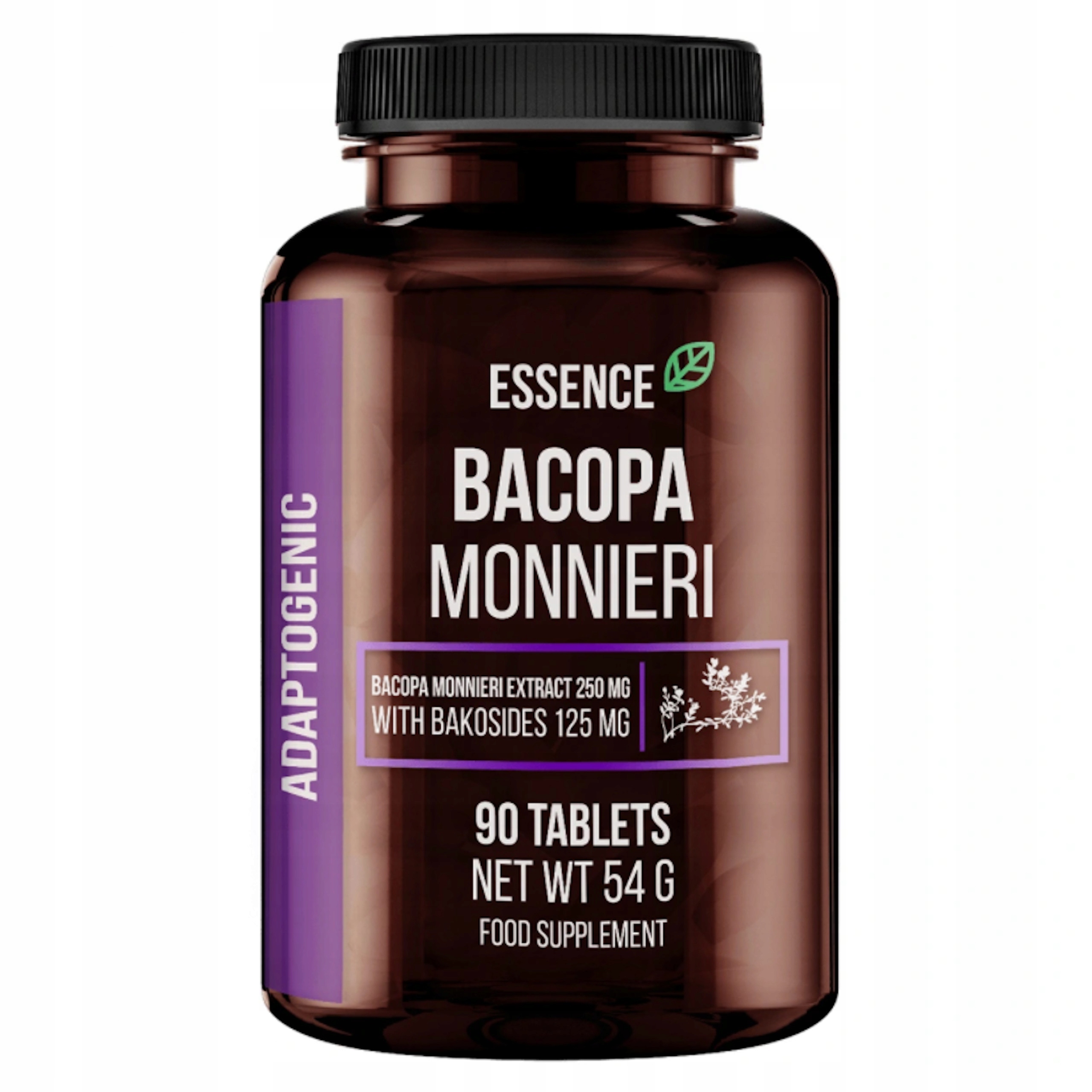 

Essence Bacopa Monnieri 90 t. Pamięć Układ Nerwowy