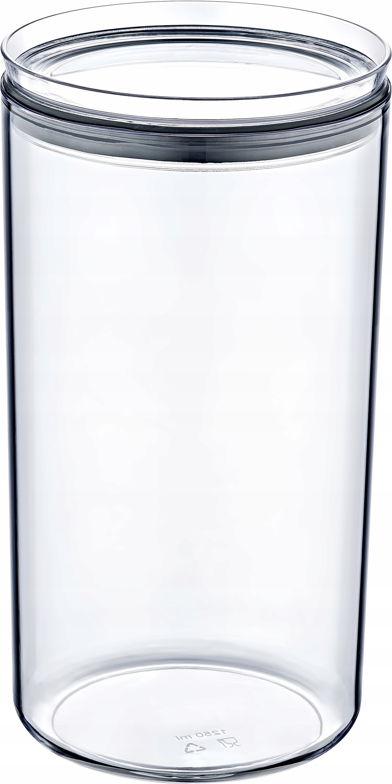 

Pojemnik kuchenny na sypkie mąke ryż Crystal 1.25L