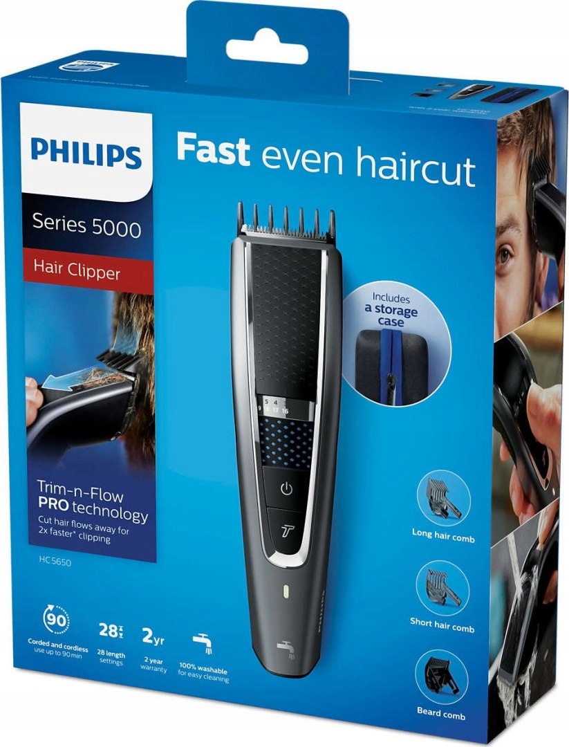 Strihač vlasov Philips s možnosťou umývania HC5650/15
