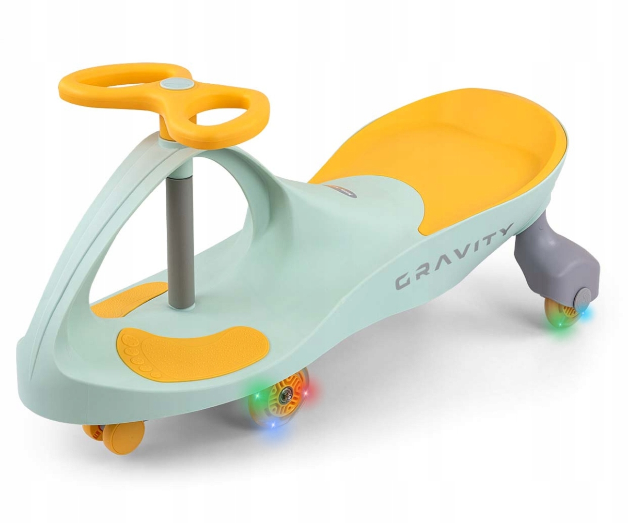 Milly Mally Jeździk Grawitacyjny Gravity Lime Yellow dla przedszkolaka