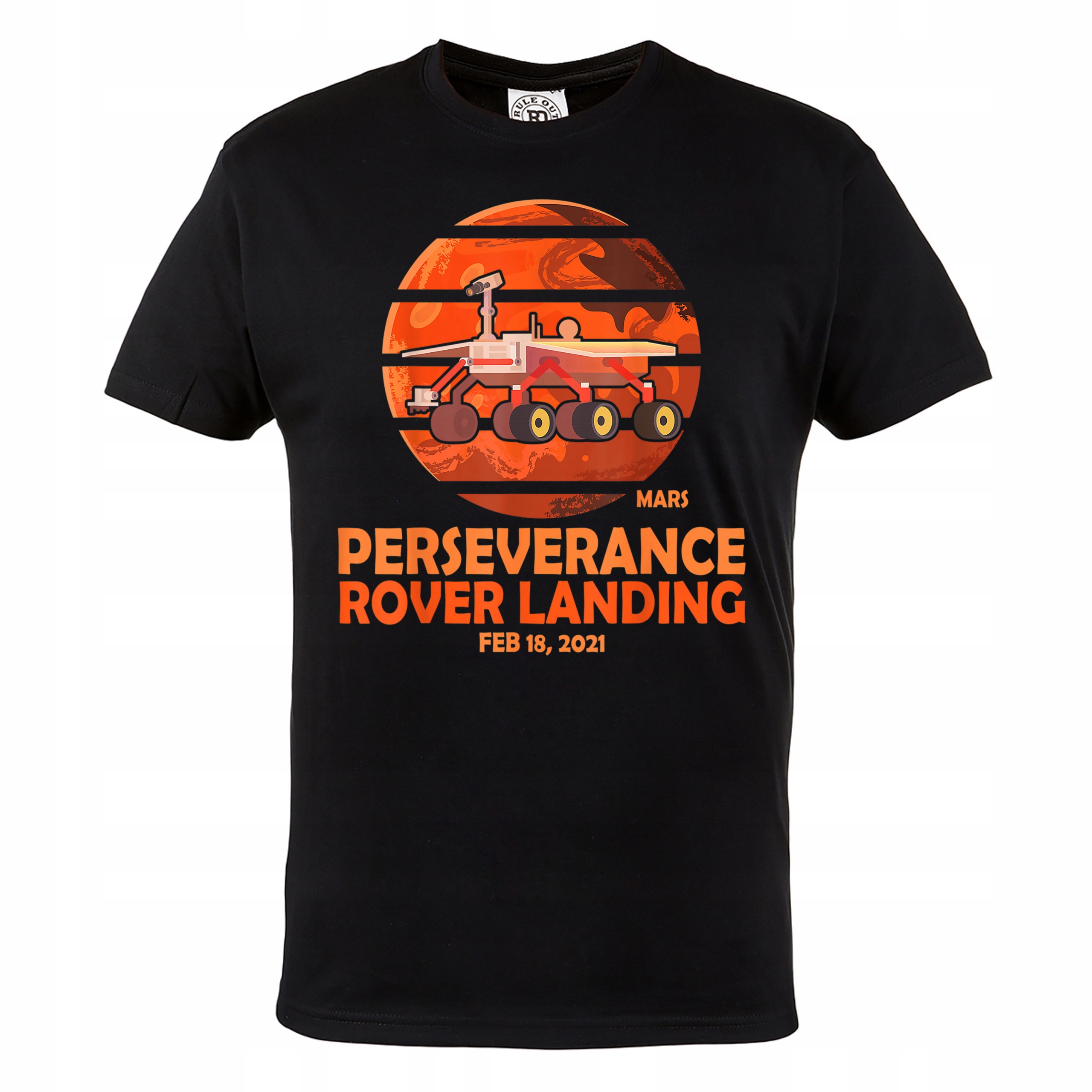 

Męska Koszulka Mars Perseverance Łazik Nasa 2020