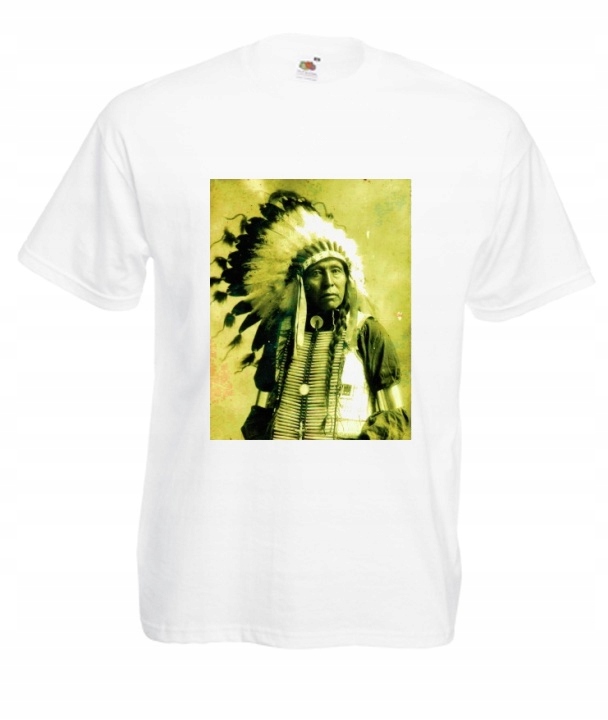 

Koszulki Męskie Grafika Indianin Indianie