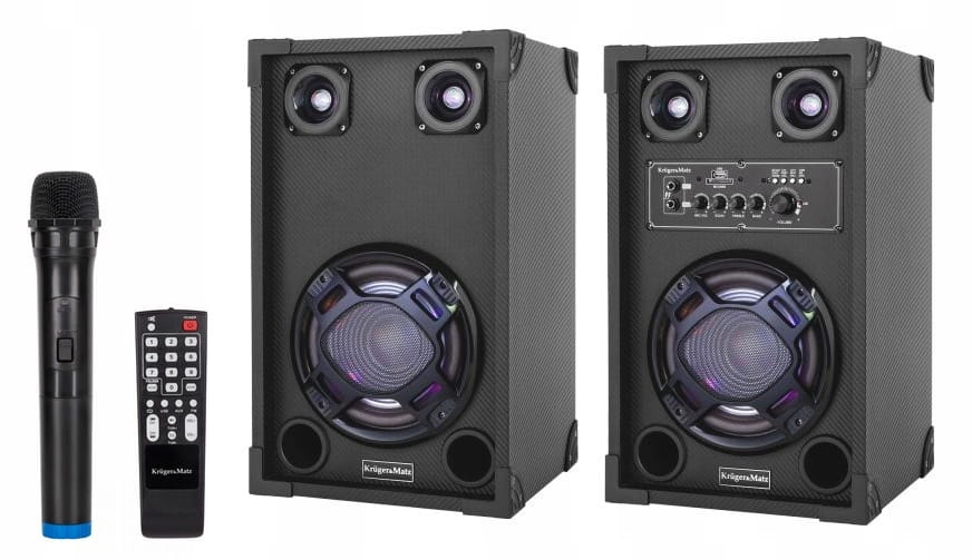 Sada reproduktorov Kruger&Matz Stage Lite 60 W čierna