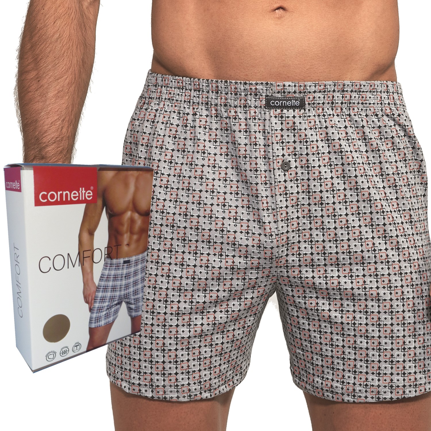 

Cornette bokserki Comfort box luźne 008/190