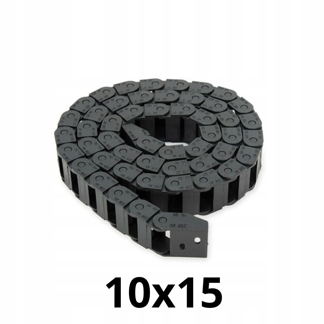 Vodící lišta pro vedení kabelů 10x15 mm 1 m